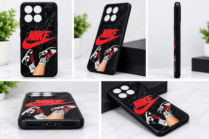 Motorola Edge70 Pro Red Sneaker Graphic Premium Phone Case