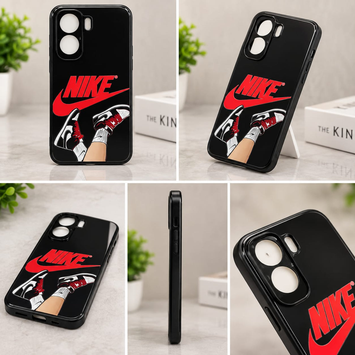 Vivo T5 Pro Red Sneaker Graphic Premium Phone Case