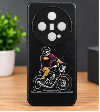 Vivo X300 Stylish Biker Graphic Premium Phone Case